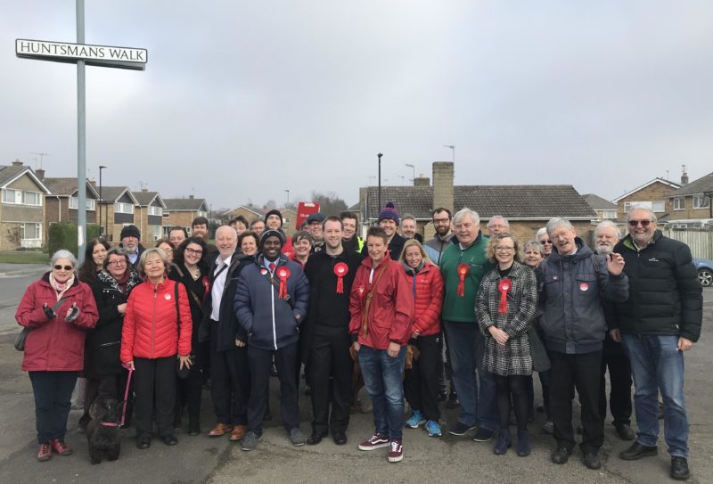 Activists and Andy McDonald join our Westfield Labour candidates for a day of campaigning