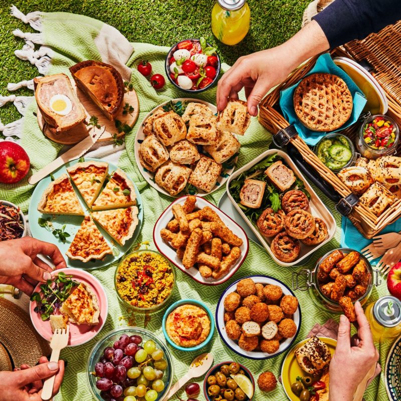Image of picnic food