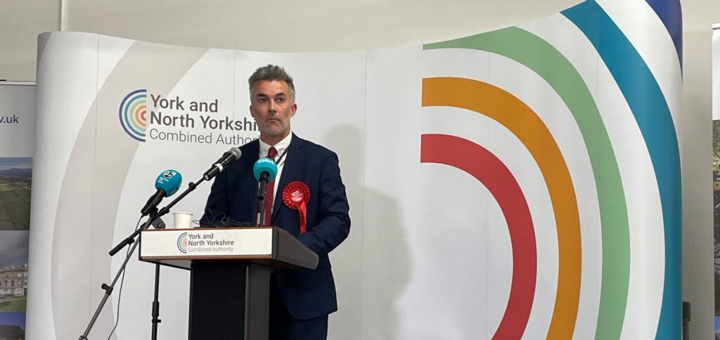 David Skaith acceptance speech after becoming Mayor.